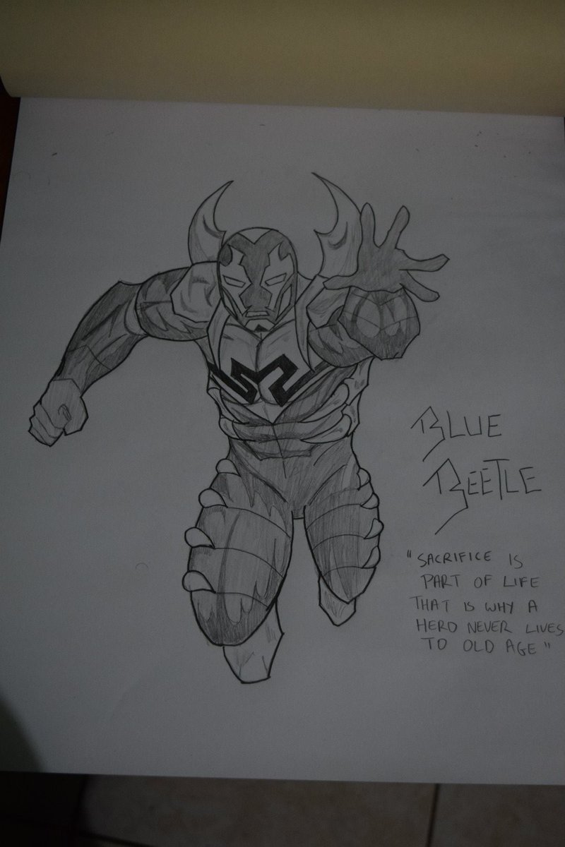 NateGreyy's tweet image. Hyped for this may be an understatement...
#BlueBeetle has been among my top three favorite DC characters for years.
Behind #ConnorKent & #Nightwing.
I hope this movie is fantastic & the world gets to appreciate the greatness that is Jaime Reyes & the Scarab