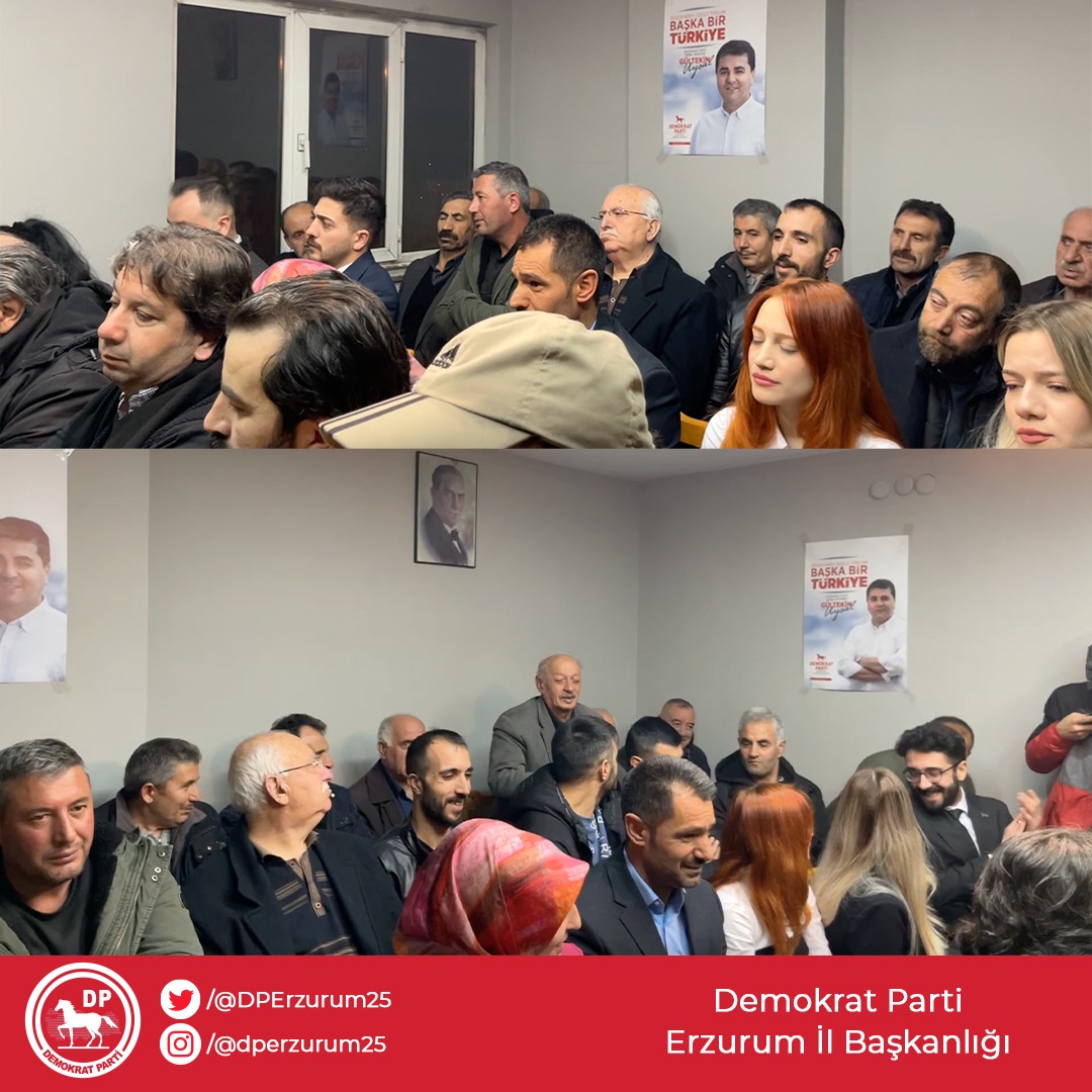 avogulcankayaa's tweet photo. Demokrat Parti Erzurum İl Başkanlığı olarak önümüzdeki seçime kendi  adaylarımız ile şanlı KIRAT'ın  gölgesinde girmeye hazır olduğumuzu beyan ediyoruz.İnanıyorum ki Demokrat Misyon 14 Mayıs'ta Erzurum'da yeniden YETER! SÖZ MİLLETİNDİR.Diyecektir.
@DpGultekinUysal 
@cenginyurt52 https://t.co/EIMTHUqoW9