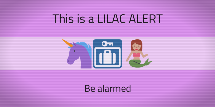 SecretAlerts's tweet photo. 🧜‍♀️🛅🦄 This is a LILAC ALERT 🦄🛅🧜‍♀️
Correction: the prohibition on containments in the library ONLY applies to mermaids and NOT to operatives. https://t.co/5Q11YX2W09