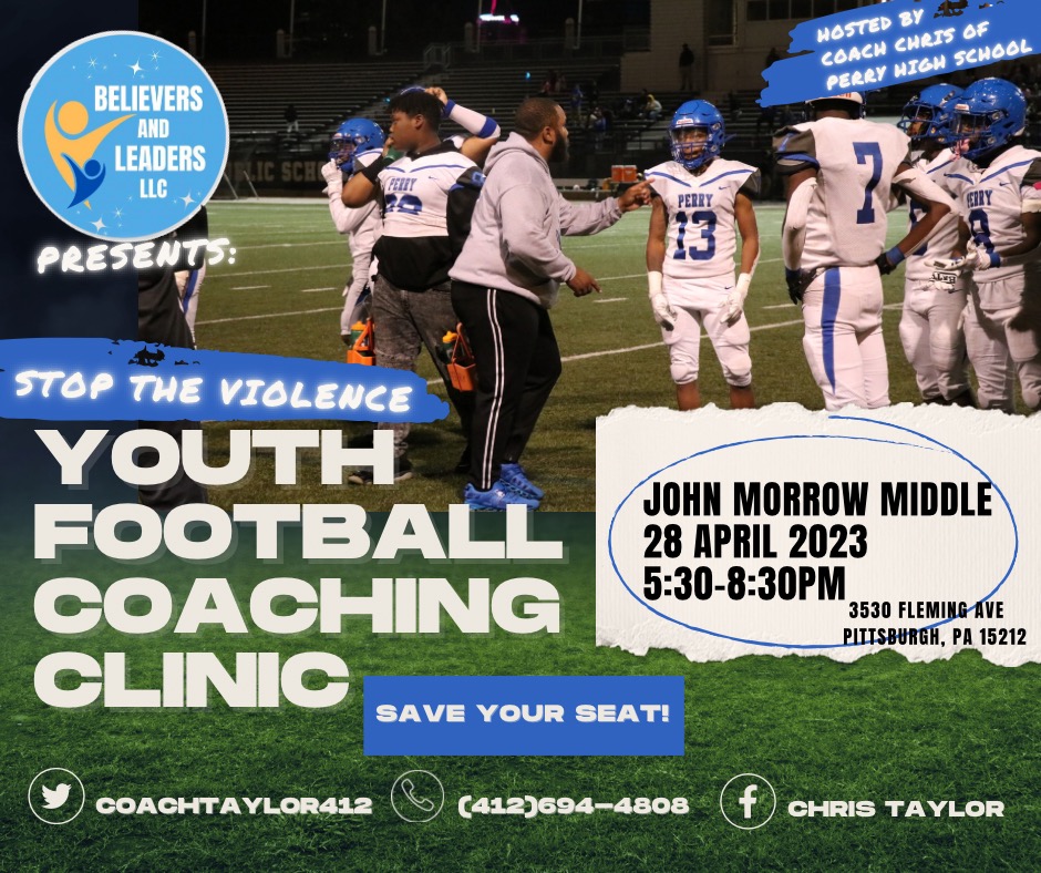 Using this platform, I'll be hosting a stop the violence youth coaching clinic. It's open for all levels, let's work to make changes and connections to save our youth! Dm me your organization and how many are attending, slots will fill fast ! Thank you, and have a blessed one!