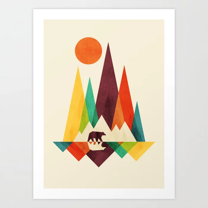 WeTheCurators2's tweet photo. Bear In Whimsical Wild by Picomodi  #art #design #wallart #homedecor #society6 https://t.co/ZAoBfwxtHW https://t.co/xwRI8OF85U