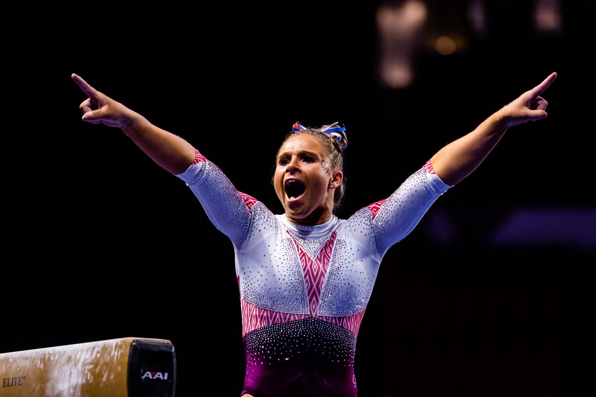 OU_WGymnastics's tweet photo. It's 𝙊𝙁𝙁𝙄𝘾𝙄𝘼𝙇, No. 1 Oklahoma will compete against No. 4 UCLA, No. 5 Utah and No. 9 Kentucky in Semifinal II of the NCAA Championships at 8 p.m. CT on Thursday, April 13. 

We're also excited to welcome individual all-around competitor, @AbbyHeiskell (@UMichWGym), who will be our 𝘽𝙊𝙉𝙐𝙎 teammate for the week! 🤝

🏆 NCAA Championships 
🗓️ April 13-15
🏟️ @DickiesArena
📍 Fort Worth, Texas
📝https://t.co/p7jEFS5Oc2
🎟️ https://t.co/uAJFqslgbf

#NCAAGym | #BoomerSooner
