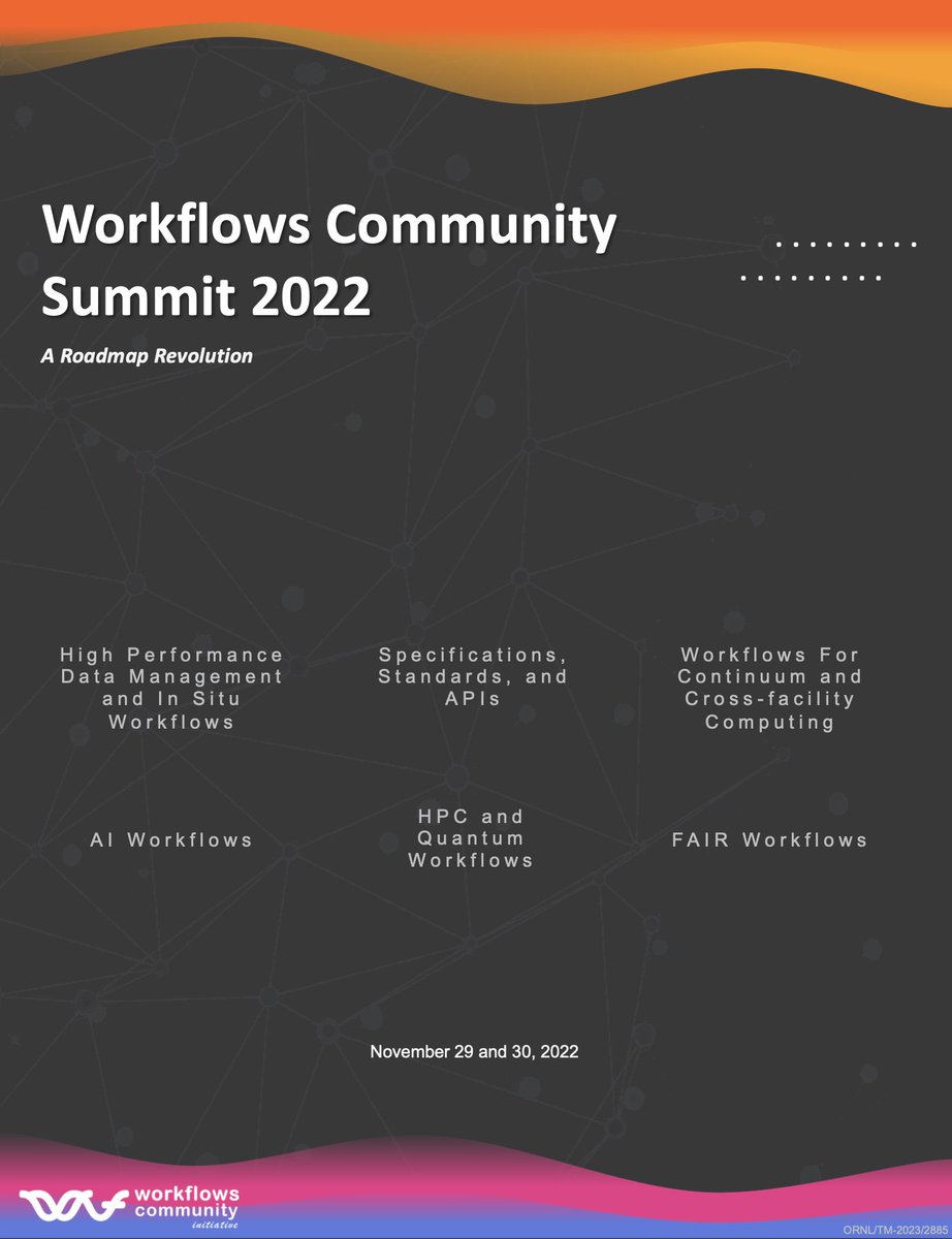 WorkflowsCI's tweet image. ✨The report for the Workflows Community Summit 2022 has been published: doi.org/10.5281/zenodo…
#SciWorkflows #workflow #HPC #AI #FAIR #QuantumComputing #Science