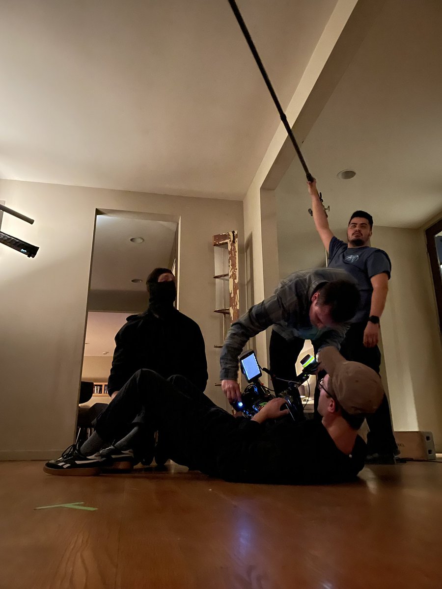 nikoledactor's tweet photo. DAY 2 of “Wide Open” a sexy, sleek, home invasion movie with a pinch of romance https://t.co/WmS0Fag2VQ