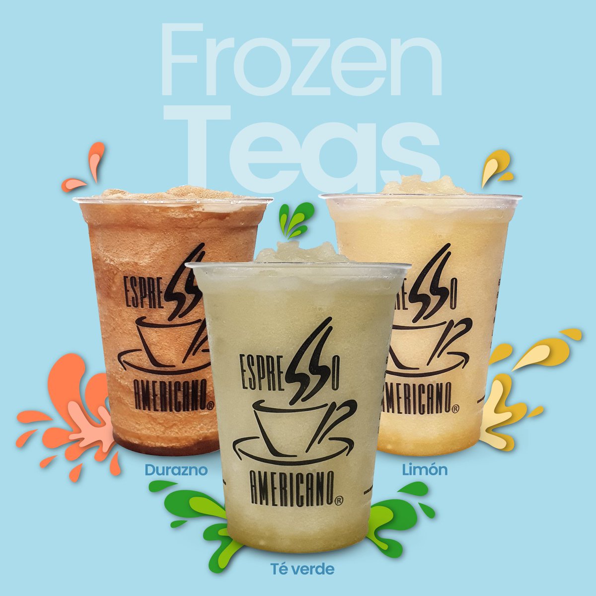 ¿Buscando una bebida #refrescante y deliciosa para el #Verano2023 ? ¡Nuestros frozen teas son la respuesta! Ven a probarlos ahora 🌞🍹❄️
#espressoamericano #honduras #refrescateconea