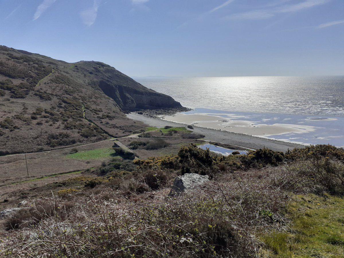 angiloveslife's tweet photo. Six miles from Pendine to Amroth along the coastal path, fantastic views of Tenby & Caldey Island, plus Worms Head & The Gower. Remains of ROVER sunk 1886 @Discovercarms @WalesCoastPath #CARMARTHENSHIRE #WalesCoastalPath #Marros #MorfaBychan #shipwreck https://t.co/RIDAPWga4k