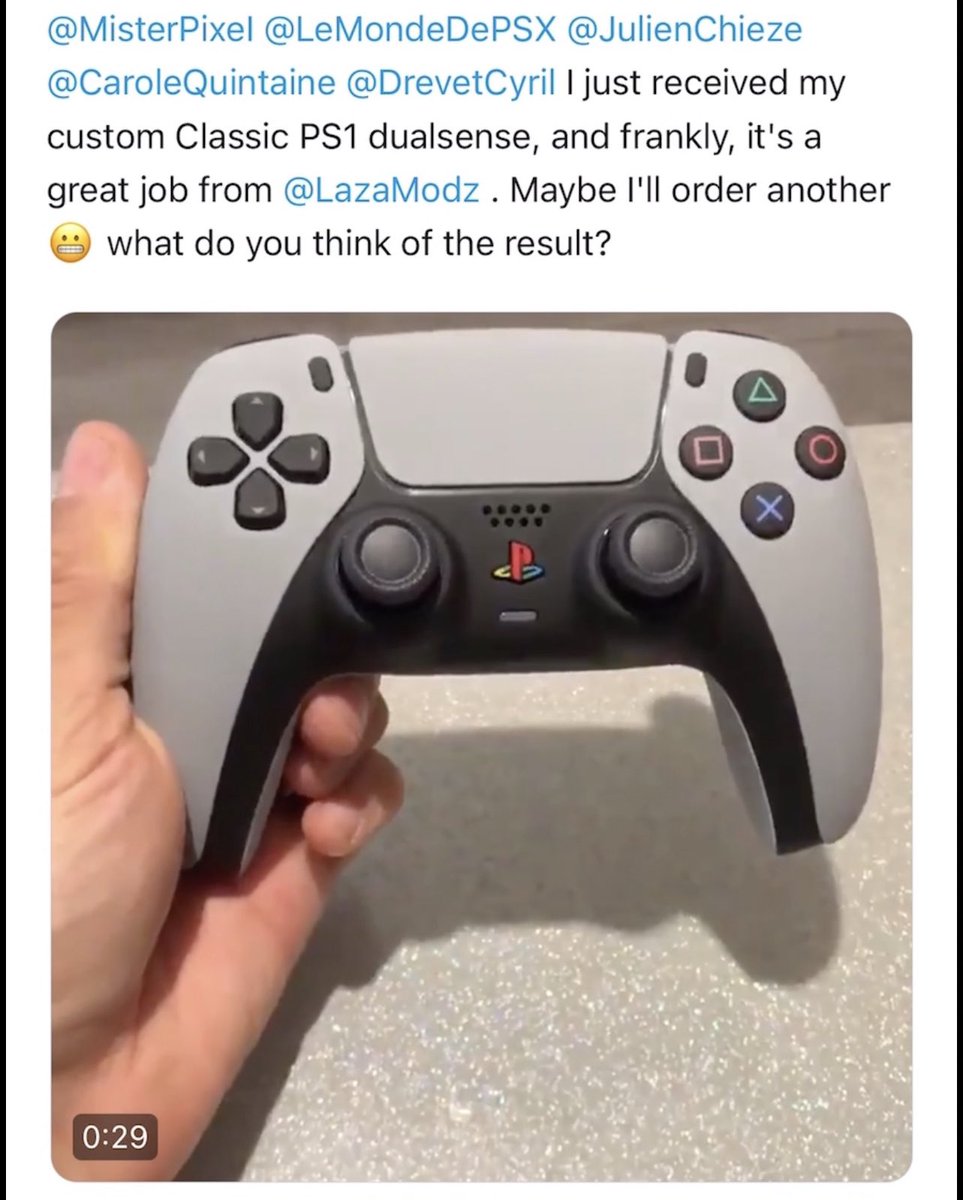 We agree, order a PS1 Classic PS5 Controller from us! 😉