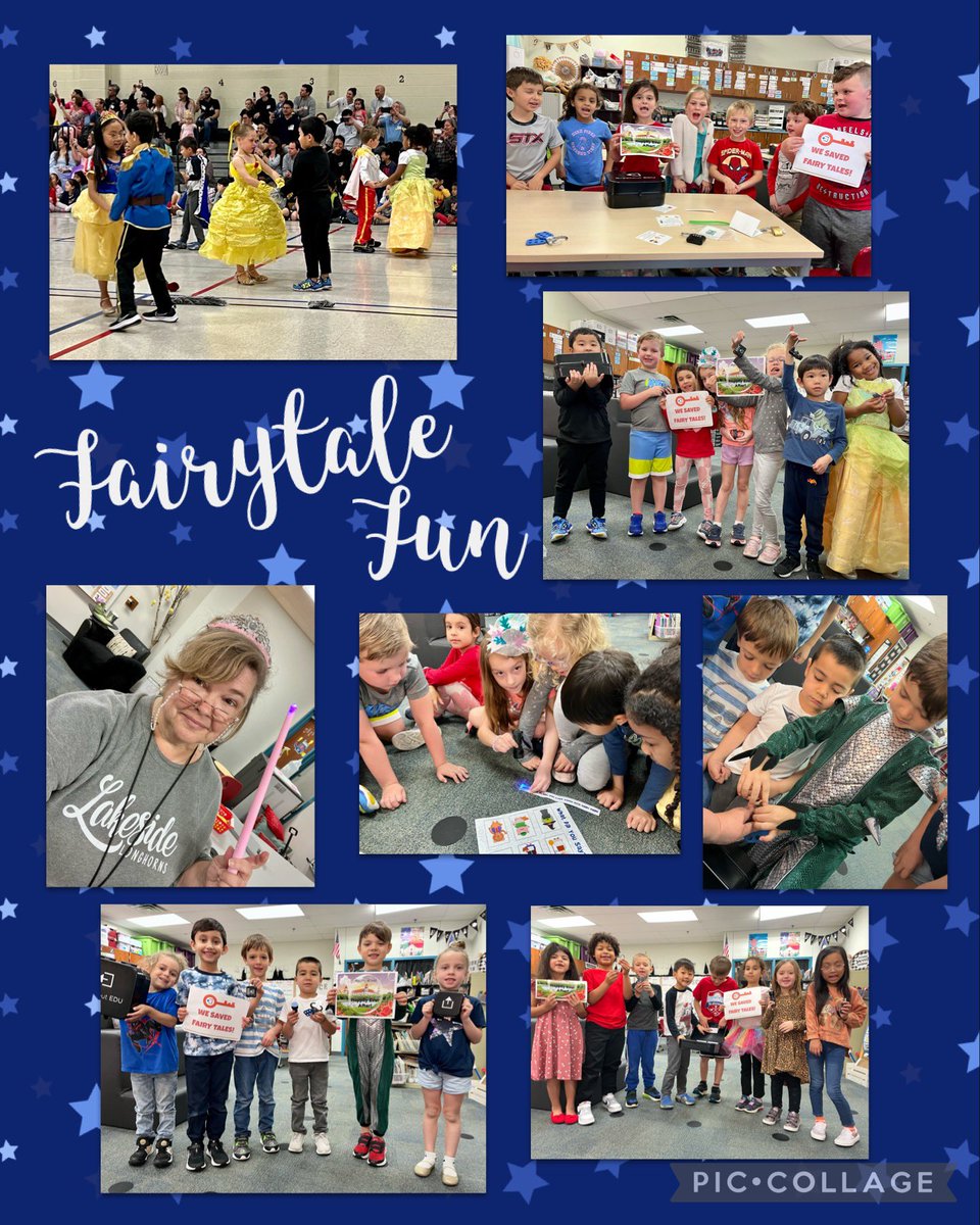 After the ball, these <a href="/becca_conn/">Becca Conn</a> &amp; <a href="/MsLeonardsClass/">Kirby Leonard</a> friends tested their fairytale knowledge. So much fun solving setting, character &amp; plot clues before lulling the dragon to sleep &amp; retrieving the key needed to open the final lock saving happily ever after. 🧠💡@lakeside2223
