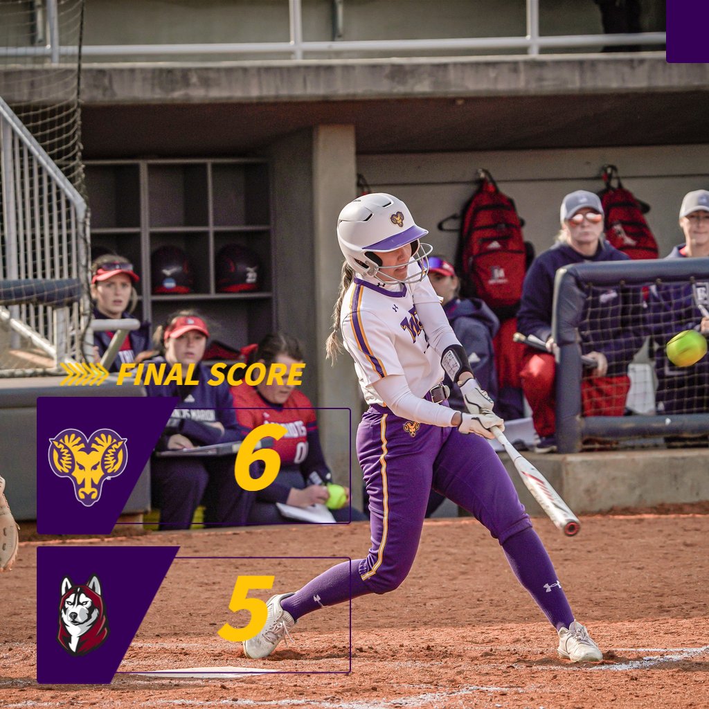 SB: West Chester comes from behind to pick up a 6-5 win over Bloomsburg in game two to complete the sweep of the Huskies!

#ramsup