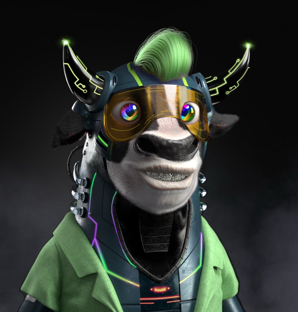 Check out these amazing 4 Bulls created by @GalyArtist for the <a href="/Crypto_Bull_Soc/">Crypto Bull Society</a> these are the bad ass bulls that suckered me into the project. After checking out the artists other work with <a href="/gucci/">gucci</a> <a href="/LouisVuitton/">Louis Vuitton</a> <a href="/Pokemon/">Pokémon</a> etc. I was up for owning some of his art. #nft #ETH