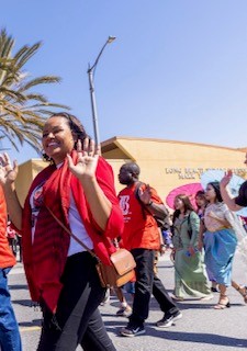 LBCCinternation's tweet photo. This past weekend, Long Beach City College participated in the 15th annual Cambodian Town parade and Festival ! We enjoyed celebrating our wonderful diversity here in Long Beach along with our Cambodian community.  Sursedey Chnam Thmey (Happy New Year)! https://t.co/u9KbAt6trc