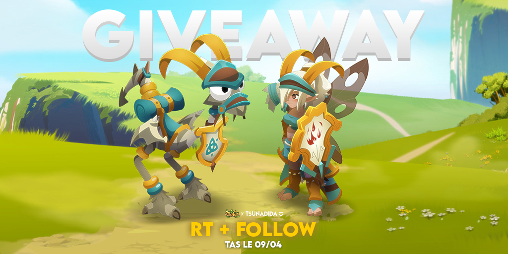 Pour fêter la nouvelle maj voici un petit pack percepteur à gagner!🎁Cet incroyable TAS aura lieu le 09/04 📷RT + Follow <a href="/Tsunadida/">Tsunadida #TCH</a> pour participer cme d'hab💚Merci <a href="/DOFUSfr/">DOFUS</a>