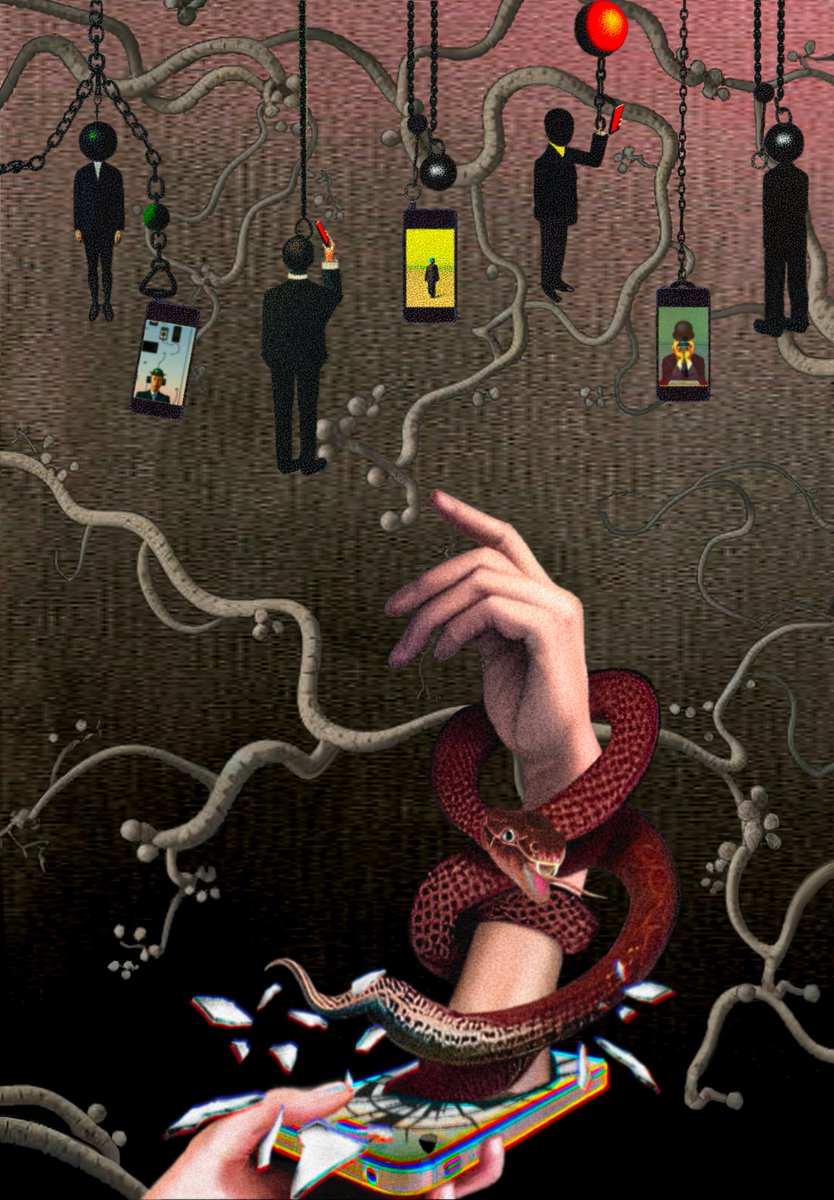 AlchemiDream's tweet photo. ⛓️ c.h.A.I.n.e.d. ⛓️
c • connected
h • held hostage
A • Automated
I • Isolated
n • numb
e • exploited
d • disconnected
Available on 🌐 in #MYMAC world
Link 🔻 https://t.co/F4JOJ5ycnN