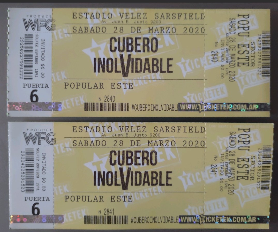 ElFortindeVelez's tweet photo. 🆕 Nuevo sorteo de 2 entradas
🎟️ ¡Ganate un par de entradas para el partido despedida de Fabián #Cubero !
♦️ ¿Qué tenés que hacer?
🔵 Retuitear
📺 Si te suscribís al canal de YouTube tenés triple chance https://t.co/hvmJhiHEkV
🤞 Suerte para todos https://t.co/FgDEsMqvEw