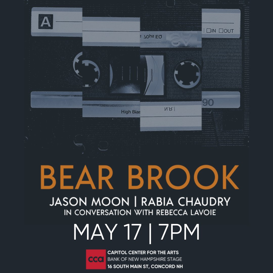 BNH_Stage's tweet photo. #ONSALENOW!⁠ @bearbrookpod, by @nhpr senior reporter/producer &amp; original music composer Jason Moon, is here May 17th at 7pm. Tickets on sale NOW: https://t.co/OrdhV5yS4d
#capitolcenterforthearts #ccanh #bankofnhstage #bnhs #newhampshire #concordnh #NHPR #bearbrookpodcast https://t.co/PSrFmFT6vD