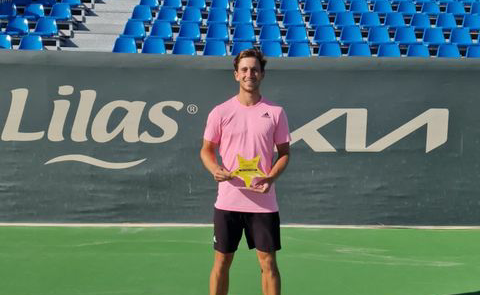 Not_Esportivas's tweet photo. ITF TENNIS!
Parabéns aos tenistas campeões do @worldtennis de M15 de Monastir na Tunísia
Simples: Luca Wiedenmann (🇩🇪)🏆(1)
Duplas: Ray Ho (🇹🇼)/ Christoph Negritu (🇩🇪)
#ITFTennis #tennis #M15Monastir #MagicTours #LucaWiedenmann
#RayHo #ChristophNegritu https://t.co/wi98MWdDHj