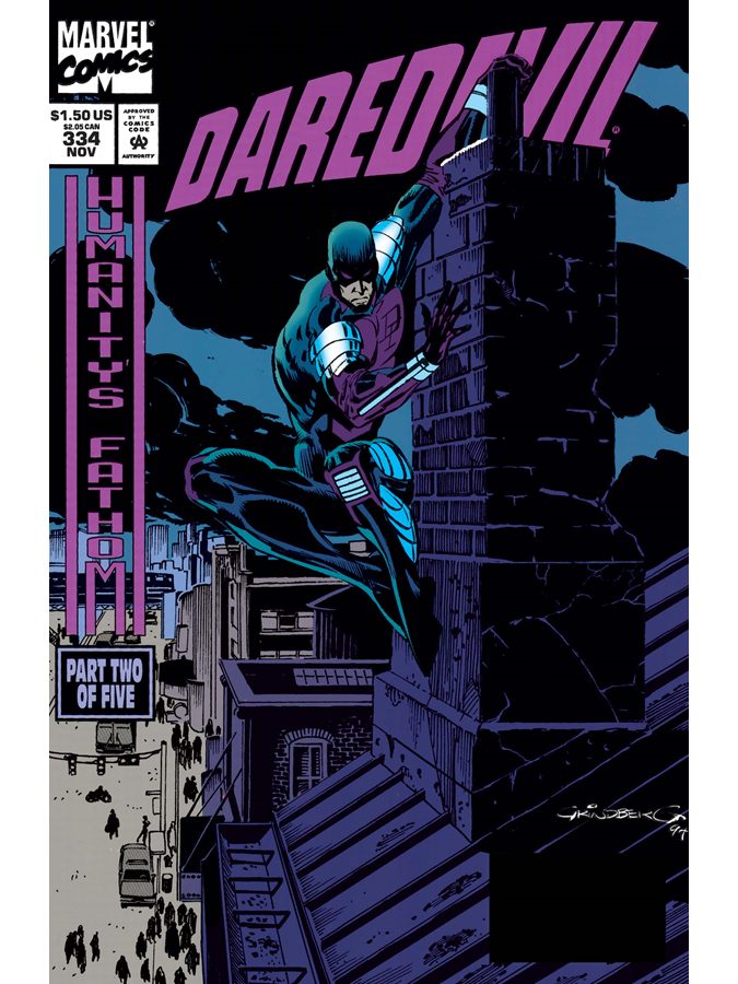Classic Marvel Comics on Twitter "Daredevil 334 cover dated November