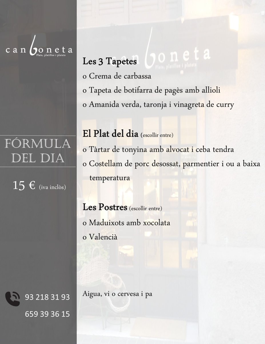 La Fórmula del dimarts!!!
Som-hi!!!
Gràcies!!!