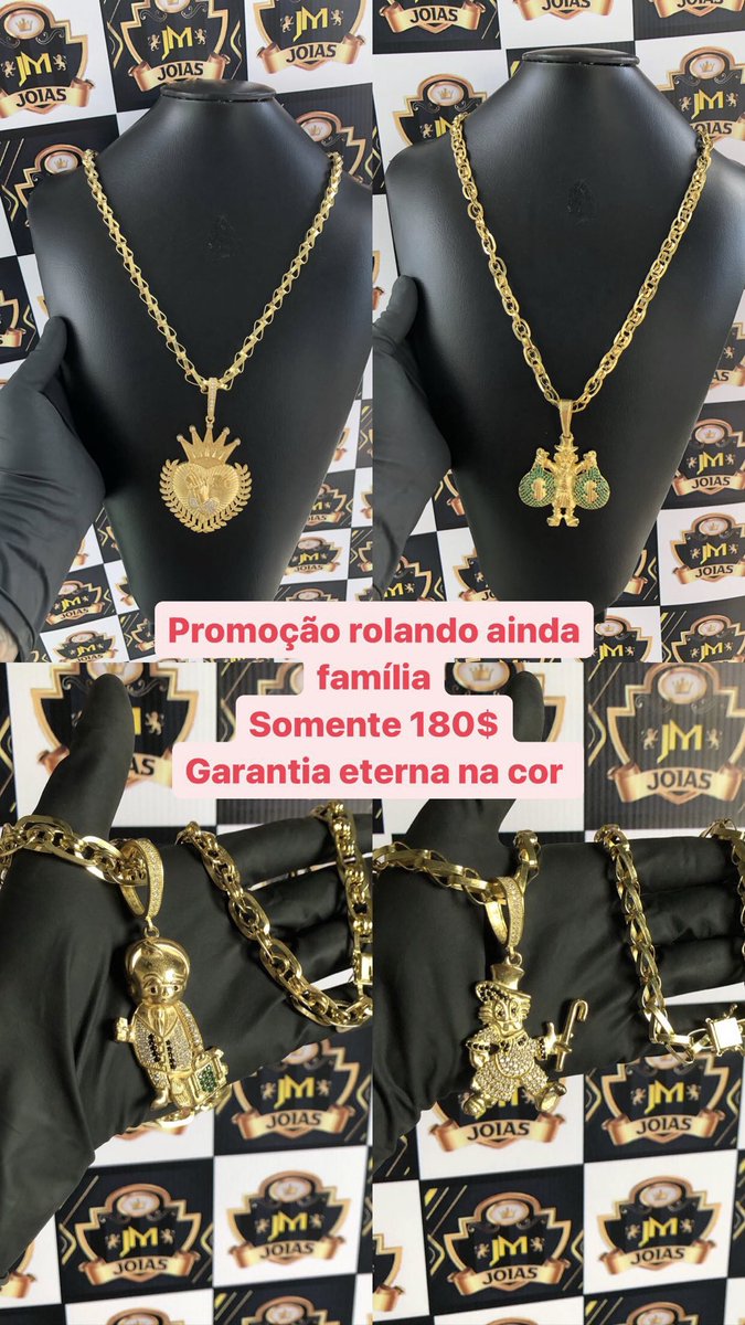 jmjoias's tweet photo. PROMOÇÃO DESSA SÓ ENCONTRA AQUI 🤯
Zap 21 97586-7439
Instagram @jmjoiasss https://t.co/sMZWZC54oL