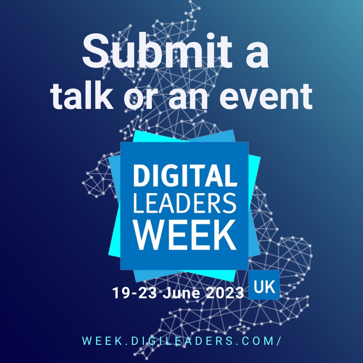 DigiLeaders's tweet photo. Digital Leaders Uk is back for a 6th year๐ฅ
If you or your organisation is doing the digital work leaders need to hear about then participating and sharing your expertise means #DLWeek UK 2023 is for you
Submit your event today!
Find out more:
https://t.co/q86RUR4tf0
#DigLeaders https://t.co/pkk8Y288ao