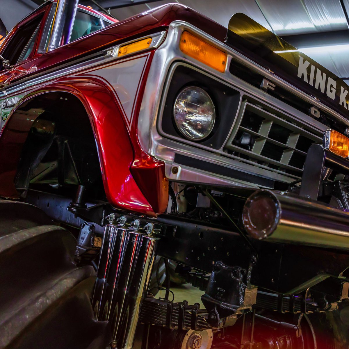 VisitDeKalbCo's tweet photo. The International Monster Truck Museum &amp; Hall of Fame was established in 2010 with the mission of collecting and archiving the history of the monster truck sport in Butler, Indiana. #monstertruck https://t.co/oxTmJLMsxh