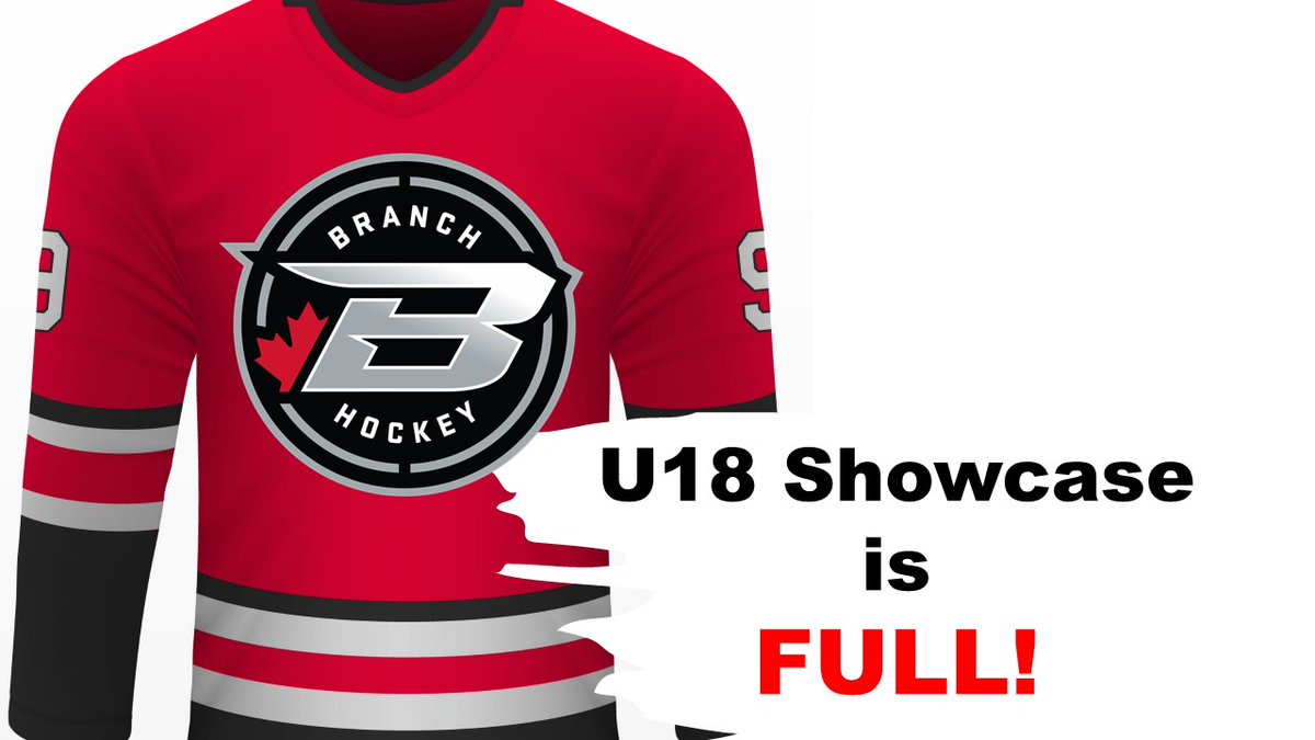 BranchHockey4's tweet photo. Our U18 Showcase is FULL! See you April 11 at 7pm at Canlan York for an exciting game featuring 34 top players from the GTA and beyond! #hockey #canlan #u18aaa #gtahockey https://t.co/8M2ApXZMbn