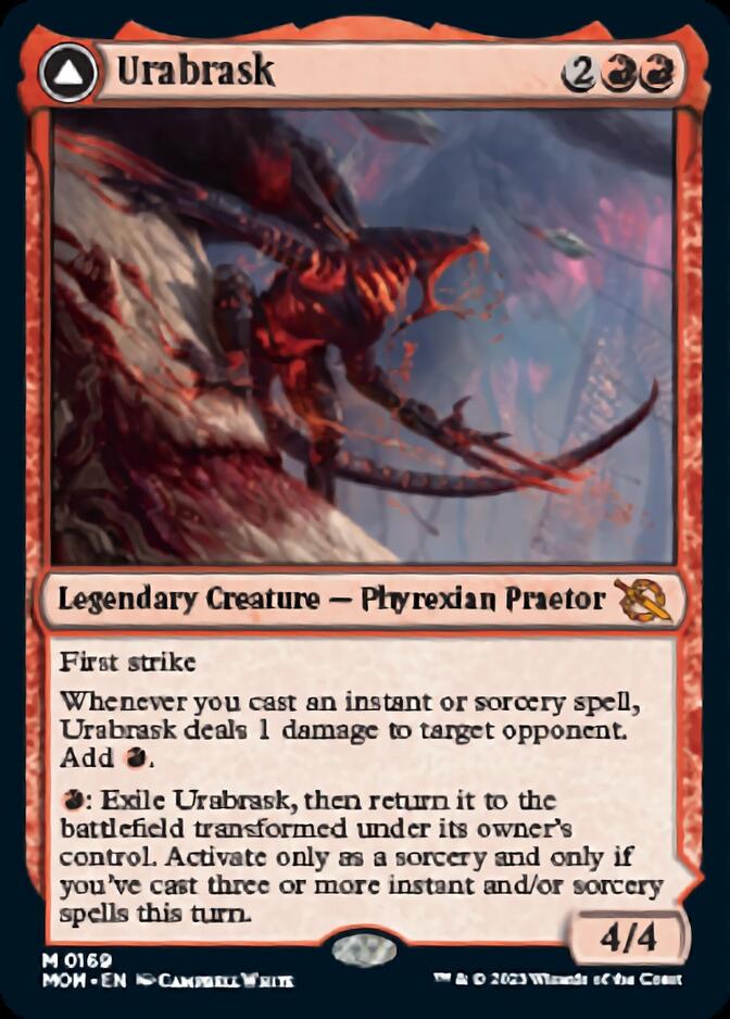 SaffronOlive's tweet photo. Wait a second. Is Urabrask actually the best Praetor in a cycle for once? https://t.co/UDsPFnLYAs
