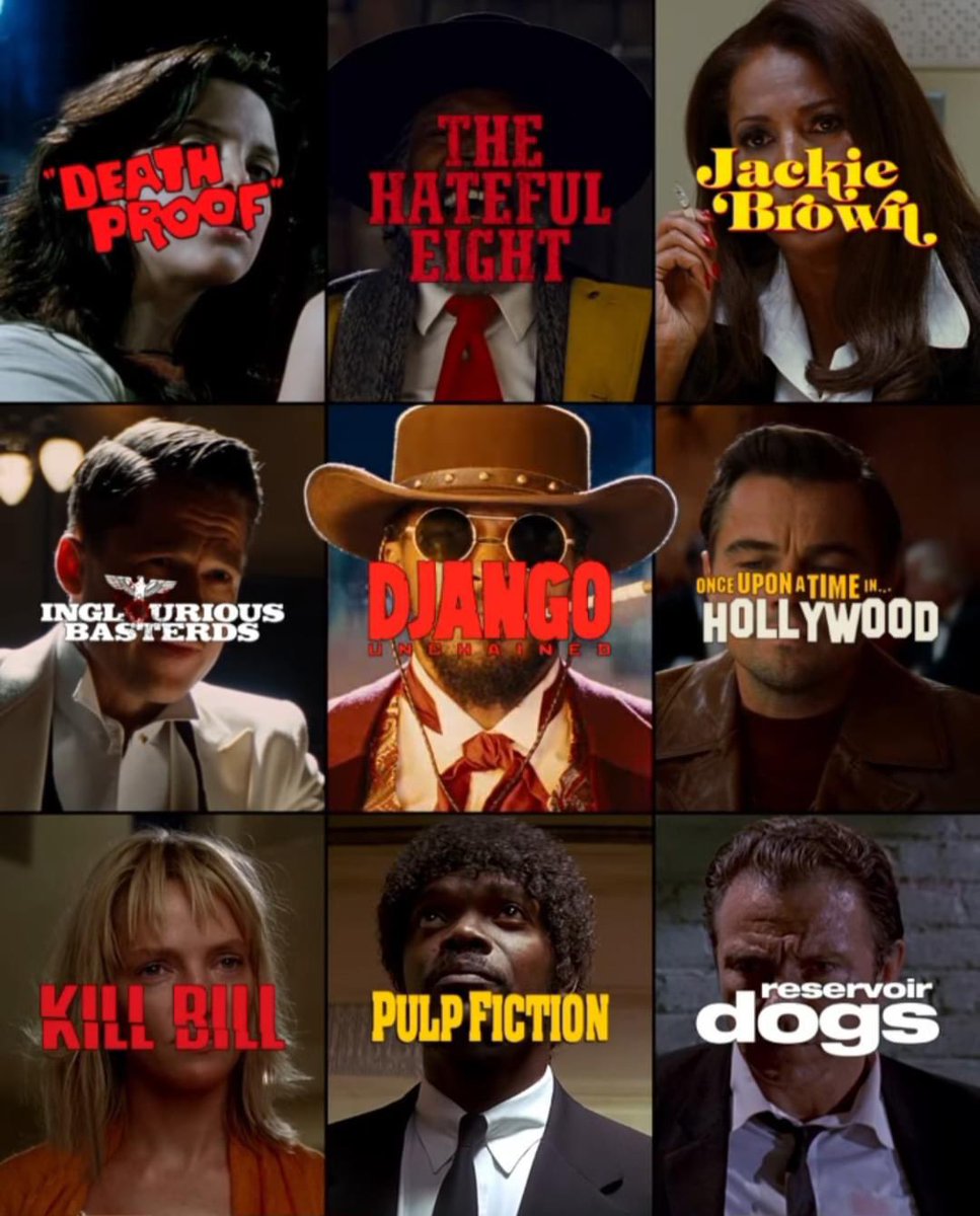 Let's Get Gory Like A Tarantino Movie Cinema Tweets on Twitter: "A Quentin Tarantino Film"