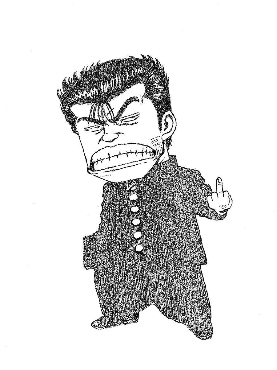 レア○森田まさのり先生直筆イラスト&サイン ろくでなしBLUES 前田太