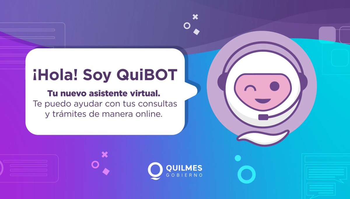 AgenciaSuburban's tweet image. #Quilmes | 
#QuiBOT, el asistente virtual de comunicación para los vecinos de @QuilmesMuni 

Lee la nota 👉 agenciasuburbana.com.ar/index.php/comp…