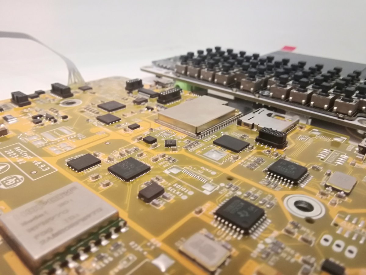 AerCrypt's tweet photo. Look at these sweet new pictures of the updated boards we are working on! Unlock endless possibilities with AerCrypt's modifiability! Create and experiment with new use cases beyond just a crypto wallet. The possibilities are truly limitless.
#AerCrypt #Modifiable #CryptoWallet https://t.co/5xOSrkUaWr