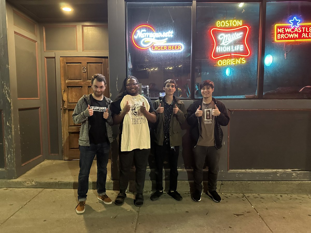 chairdumpire's tweet photo. The Chair Umpire / Unto Spring Weekender has concluded. Thank you Boston, thank you O’Brien’s, thank you to everyone that came out, thank you Unto, twas fun !

#yeahdude https://t.co/FcE4sa9uSH