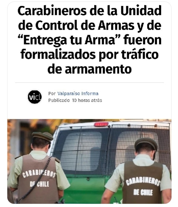 Ffender1312's tweet photo. @rodolfocarter @Carabdechile @GabrielBoric @Camara_cl @Senado_Chile @SubPrevDelito @SubseInterior @Segpres @AmuchChile @AChMChile @AMUR_CHILE @ChileYAAC @radiocarab Si claro https://t.co/wEmg3vsYSN