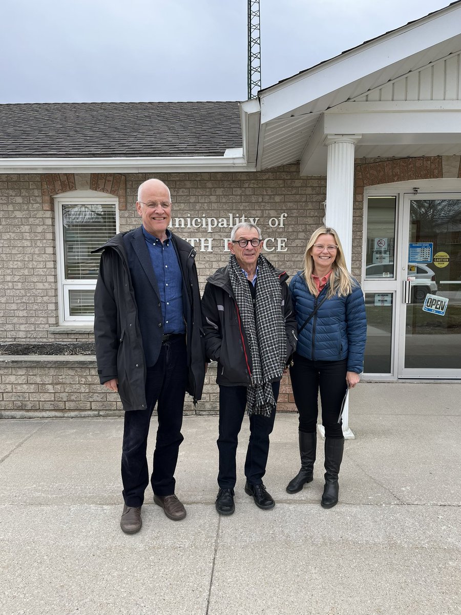 Municipality of South Bruce (@munsouthbruce) on Twitter photo The Municipality was honoured to welcome international guests - <a href="/tiinajalonenpo1/">Tiina Jalonen</a>, Tom Isaacs and Jacob Spangenberg - to our community today, in advance of their panel at the Nuclear Exploration Forum.
Mayor Goetz toured the guests through our community this afternoon. #SBNEForum The Municipality was honoured to welcome international guests - <a href="/tiinajalonenpo1/">Tiina Jalonen</a>, Tom Isaacs and Jacob Spangenberg - to our community today, in advance of their panel at the Nuclear Exploration Forum.
Mayor Goetz toured the guests through our community this afternoon. #SBNEForum