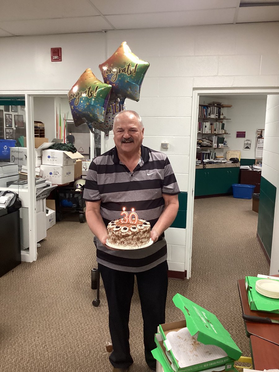 Cheers to 30 years! Today we celebrated Bob’s 30 year work anniversary with Saskatchewan Athletics. Bob joined Sask Athletics in 1993 as the Program Coordinator, then in 2008 he took over as the Executive Director. Thanks Bob for everything you do!