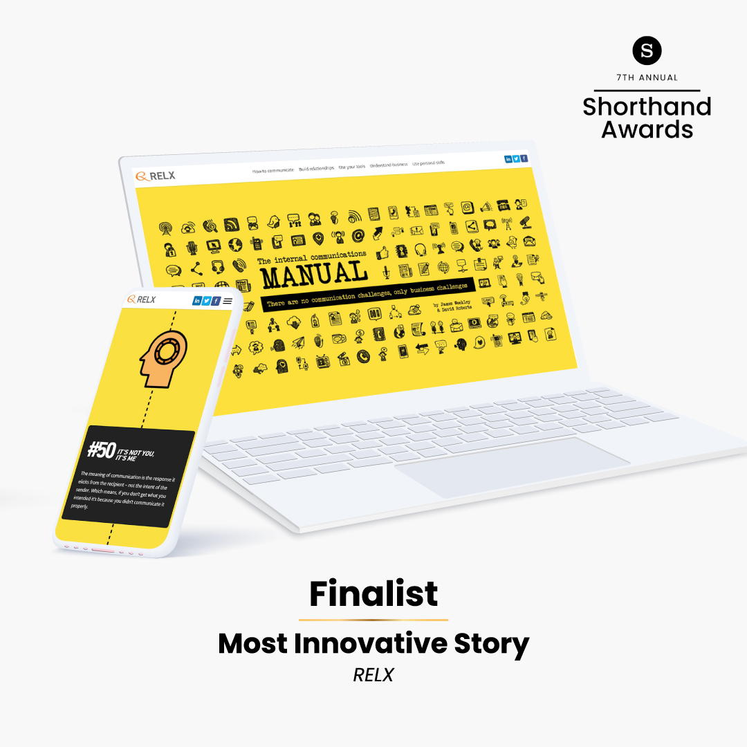 #ShorthandAwards Finalists — Most Innovative Story! 🎉 

🏆 Test Your Knowledge: How well do you know the U.S. Department of State? — <a href="/StateDept/">Department of State</a>
🏆 An MSC Ocean — <a href="/HarpoonProdns/">Harpoon Productions</a>
🏆 The internal communications manual — <a href="/RELXHQ/">RELX</a>

Hear more from our finalists: bit.ly/3l7olYa