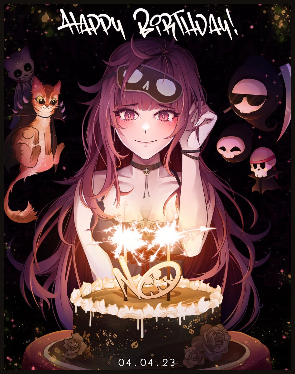 Happy [No]-th Birthday Calli!!🎂❤️🔥
I wouldn't have been doing what I love without you, my first oshi TwT 🌹🌹
#callillust #happymoriday