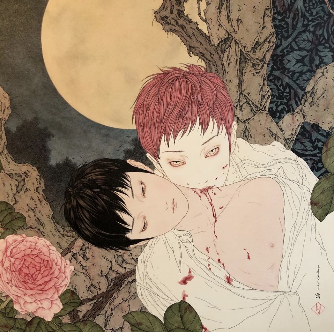 tokyotengu's tweet photo. vampires by takato yamamoto https://t.co/FjLadHGp7h