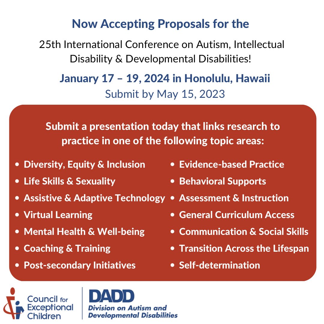 Division on Autism and Developmental Disabilities tweet media