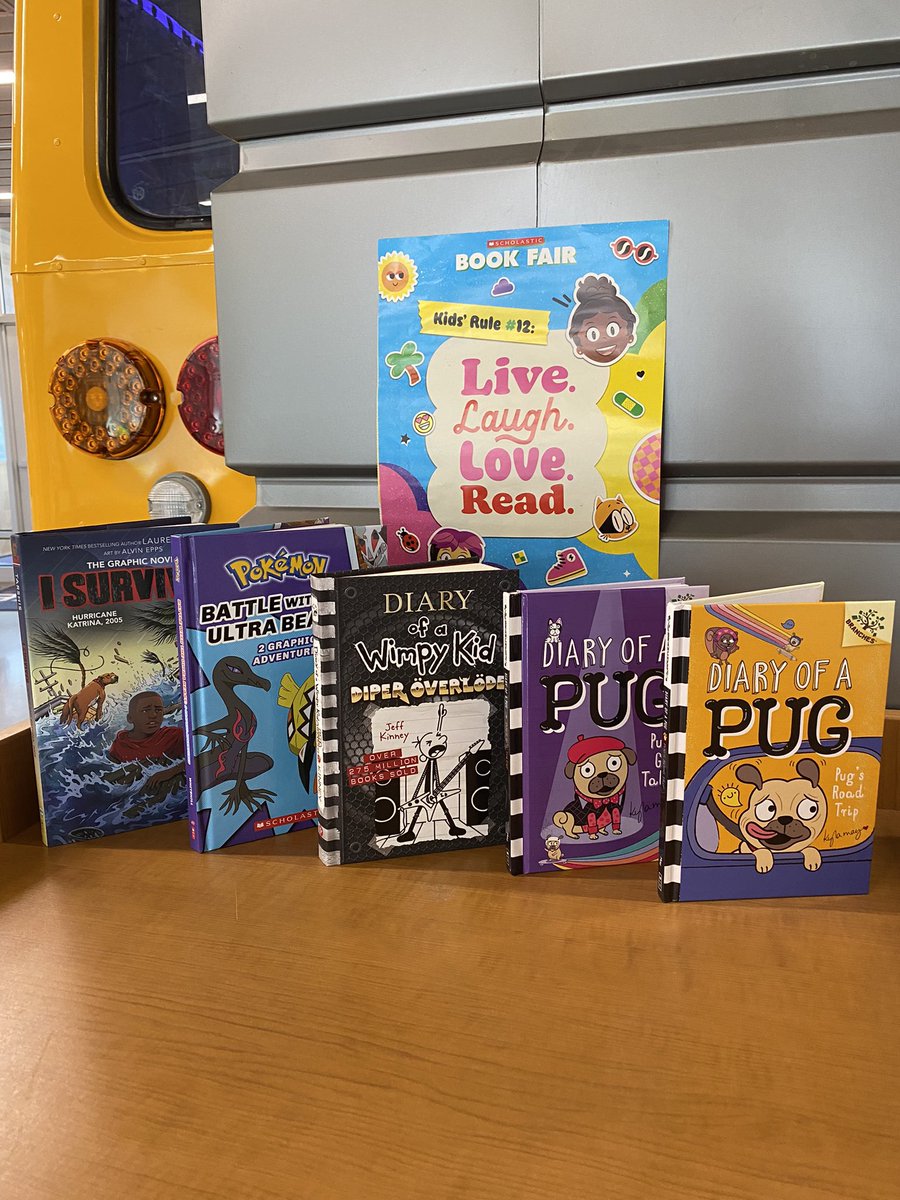 Check out these popular books we added to the collection thanks to the support of the PTA and Cardinals shopping the book fair! <a href="/CookeCardinal/">Cooke Elementary</a> <a href="/RCCSDLibraries/">RCCSD Libraries</a>