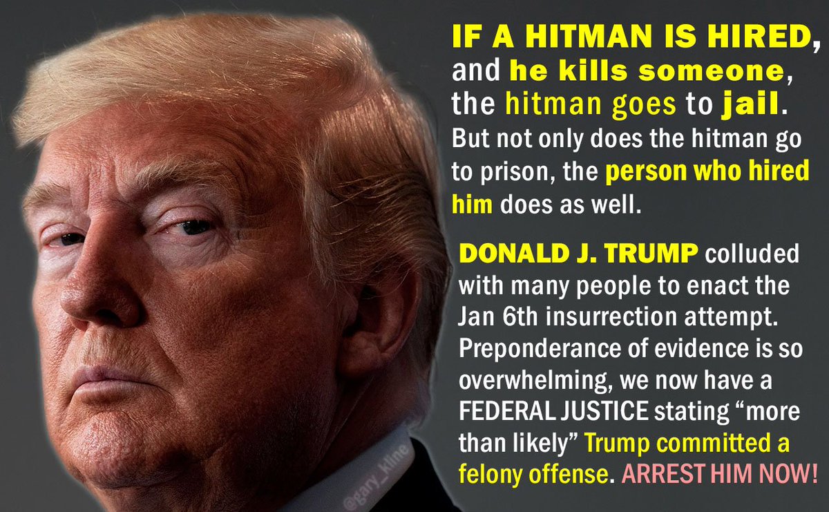 <a href="/AWorldOutOfMind/">Saint Brian</a> #TrumpMugShot #TrumpIndicted #TrumpIsGuilty