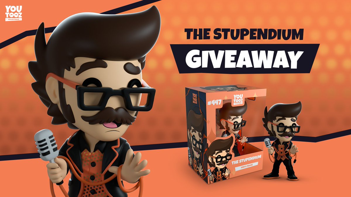 Who wants the chance to win a Stupendous lil' addition to their shelves? In addition to the existing giveaway mentioned in the promo video we're giving away 5 more here on twitter! Retweet this and follow @youtooz to enter! Winners to be announced on drop day, April 7th!