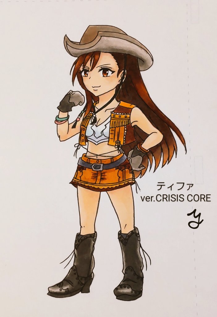 オペオムフェイクスキン🌸
#オペオム #DFF_OO #DFFOO 
#ティファ #TifaLockhart 
#crisiscorereunion 
#クライシスコア #FF7