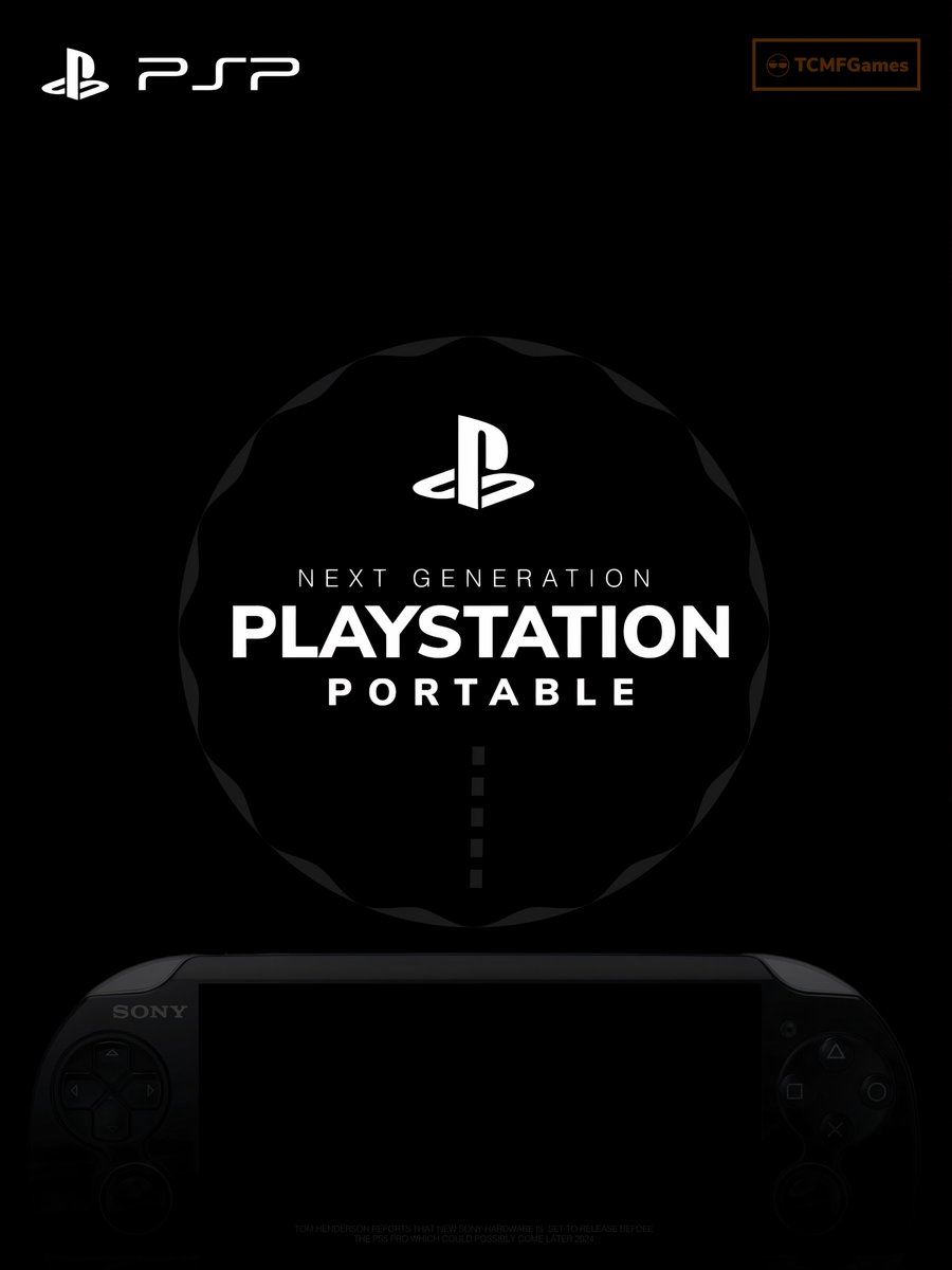 RT @TCMF2: Y’all want a new PlayStation Portable 

- PS5 | PlayStation | PSP https://t.co/lbJ3yIx9KA