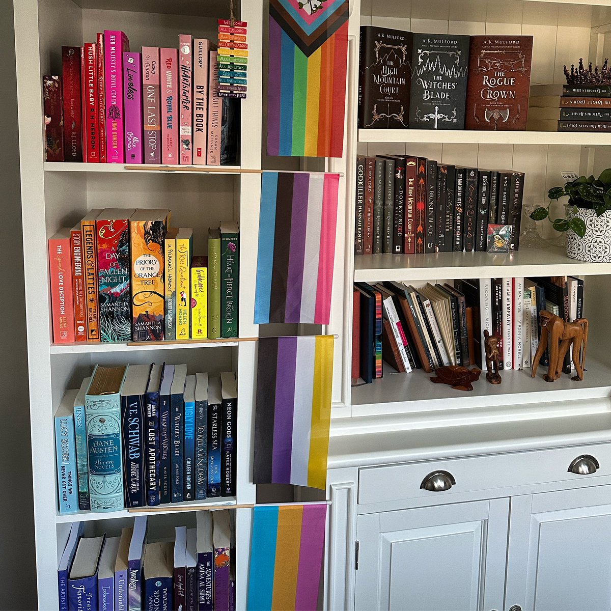 A.K. Mulford (@akmulfordauthor) on Twitter photo I need more recs for yellow and green book spines!! 💚💛🌈 #rainbowbookshelf I need more recs for yellow and green book spines!! 💚💛🌈 #rainbowbookshelf