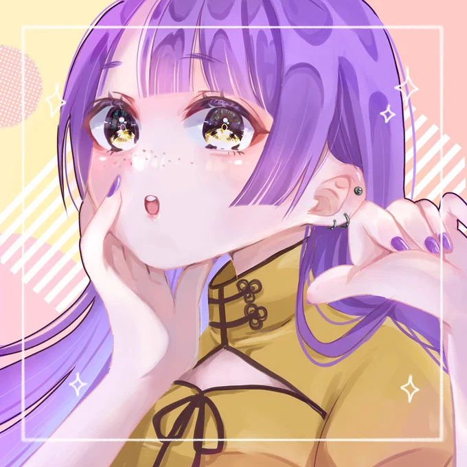 アイコン描き直させてもらったー!  #イラスト