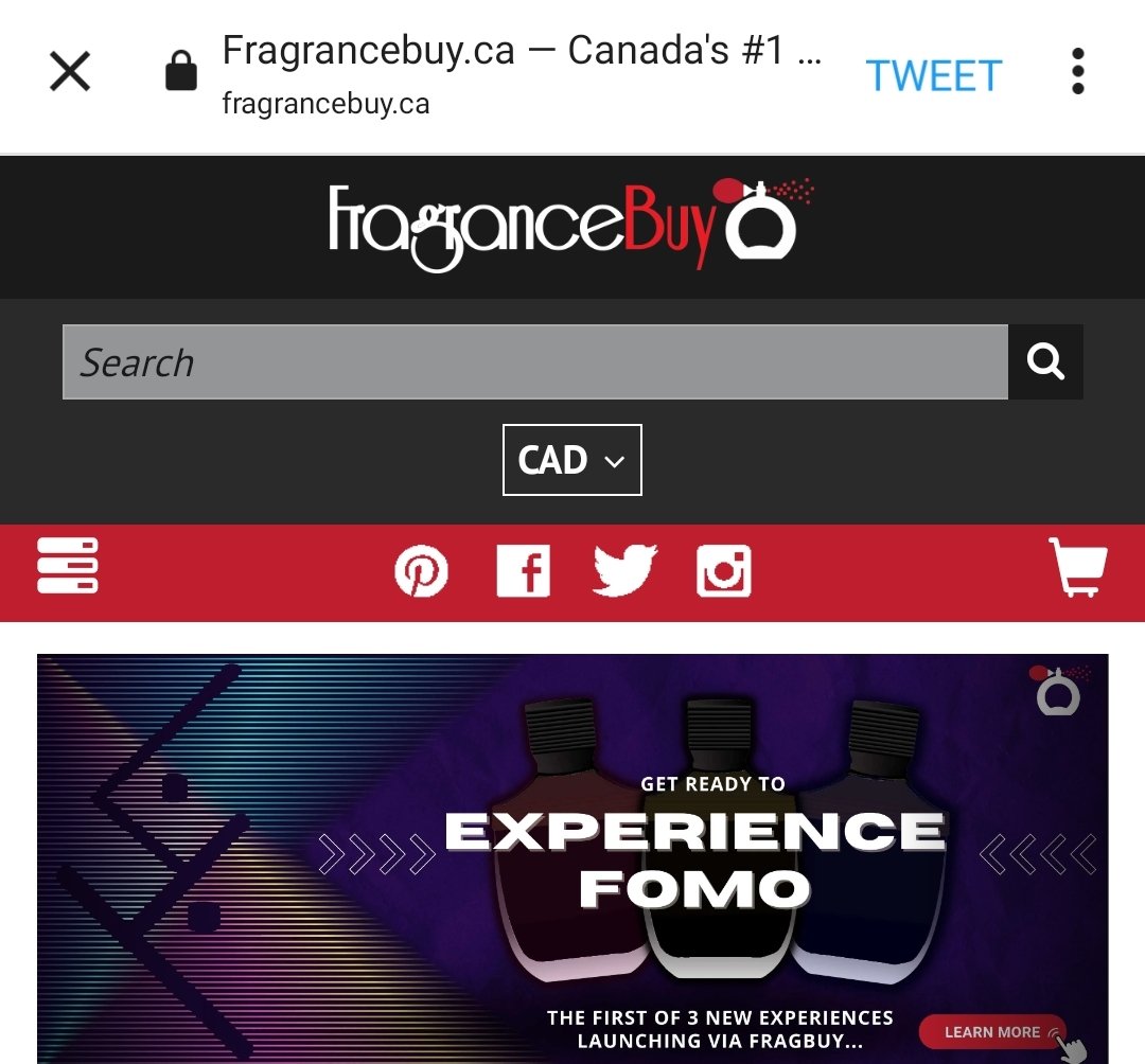 JATTOFPUNJAB's tweet image. I love Fragrancebuy! This is my  go-to online fragrance boutique. Check them out! fragrancebuy.ca #FOMO #FRAGCOMM