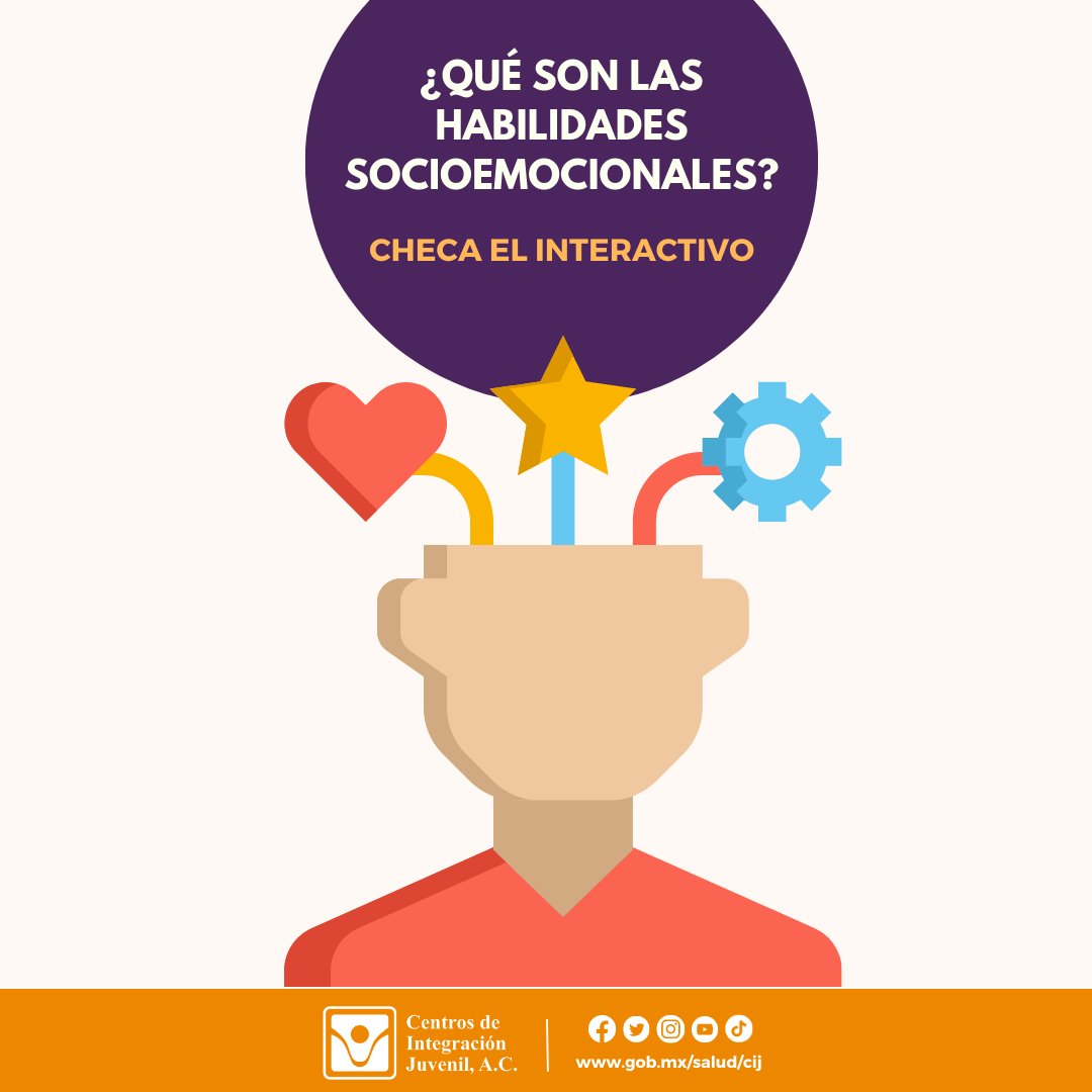 CIJ_Adicciones's tweet photo. ¿Sabías que?

Las habilidades sociales y emocionales te ayudan a afrontar adversidades o resolver problemas cotidianos.

Ingresa a 
https://t.co/KsoDnpAAQ1
y descubre cómo desarrollarlas.
#JuntosPorLaPaz https://t.co/ocNGnMaUlr