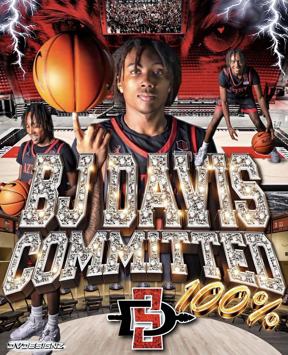 The 2023 NCAA Championship kicks off in almost two hours but #SanDiegoState signee BJ Davis is more excited about suiting up for his future school next season.

He discussed his thoughts on the Aztecs' championship run with <a href="/247Sports/">247Sports</a>. 

STORY | 247sports.com/college/basket…