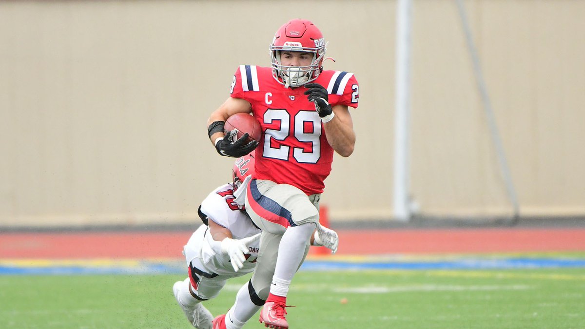 MLFootball's tweet photo. 🚨UPDATE: Dayton standout running back Jake Chisholm will be attending the Cincinnati #Bengals local day on April 18th, source says. https://t.co/z3n7D9V93z